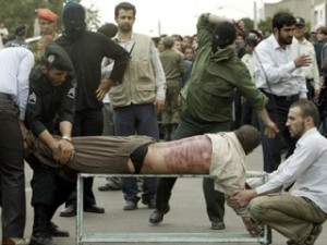 Auspeitschen in Saudi-arabien