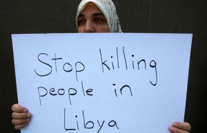 Killing people in Libya