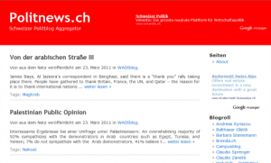 Politnews.ch - Politblog Aggregator