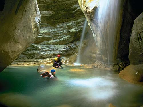 canyoning