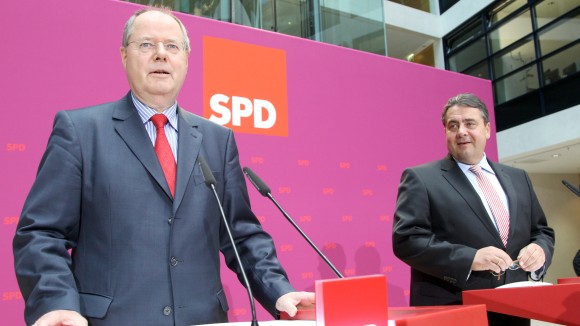 Peer-Steinbrueck und Sigmar-Gabriel