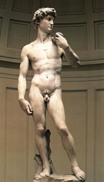 David von Michelangelo, geschaffen in den Jahren 1501-1504