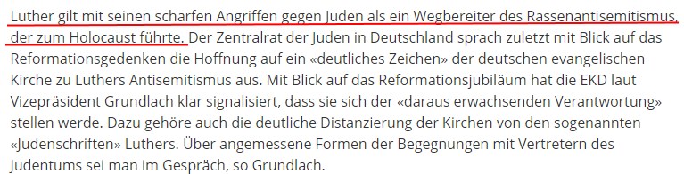 Martin Luther Holocaust